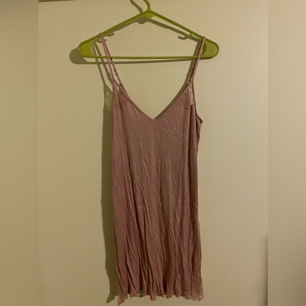 Women's‎ Hanro Pink Nightgown and Robe Set Size Small - Picture 3 of 6